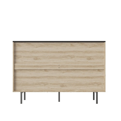 6-Drawer Bedroom Dresser | Modern Two-Tone Storage Cabinet