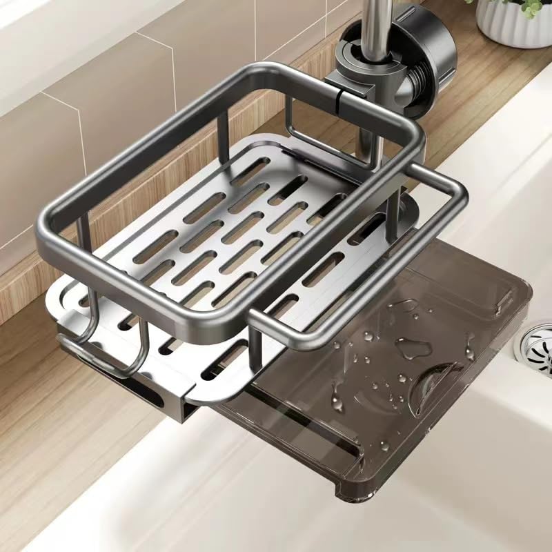 Hyfant Over-Faucet Sink Organizer & Sponge Holder