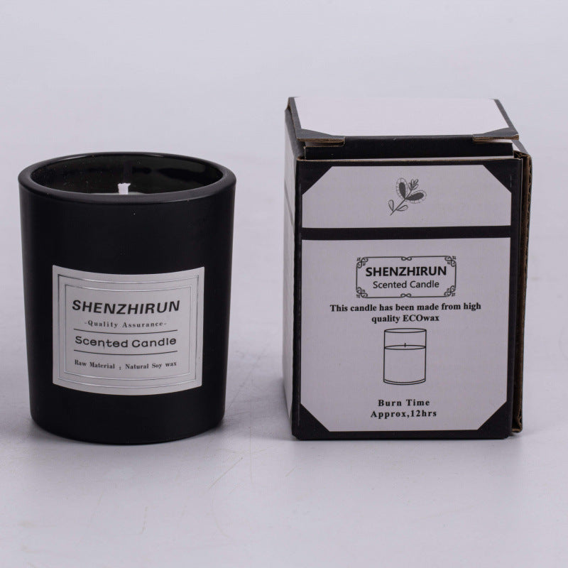 Mini Frosted Scented Candle