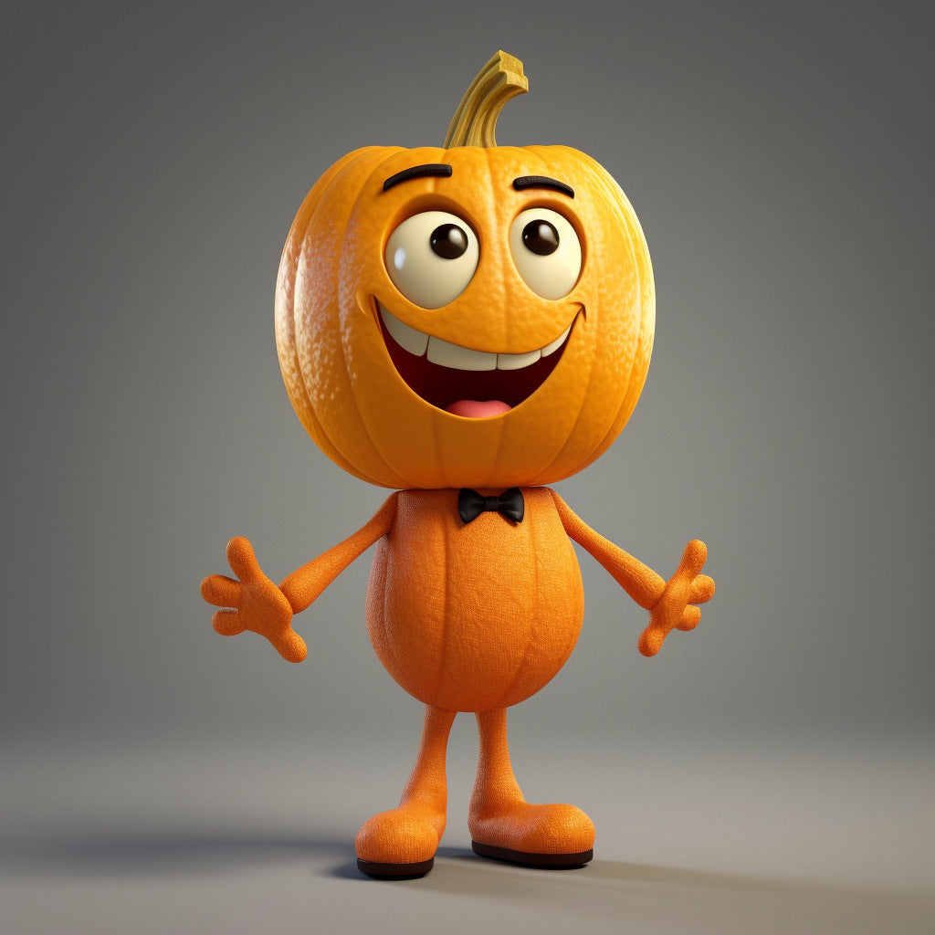 Tabletop Halloween Pumpkin Figurine