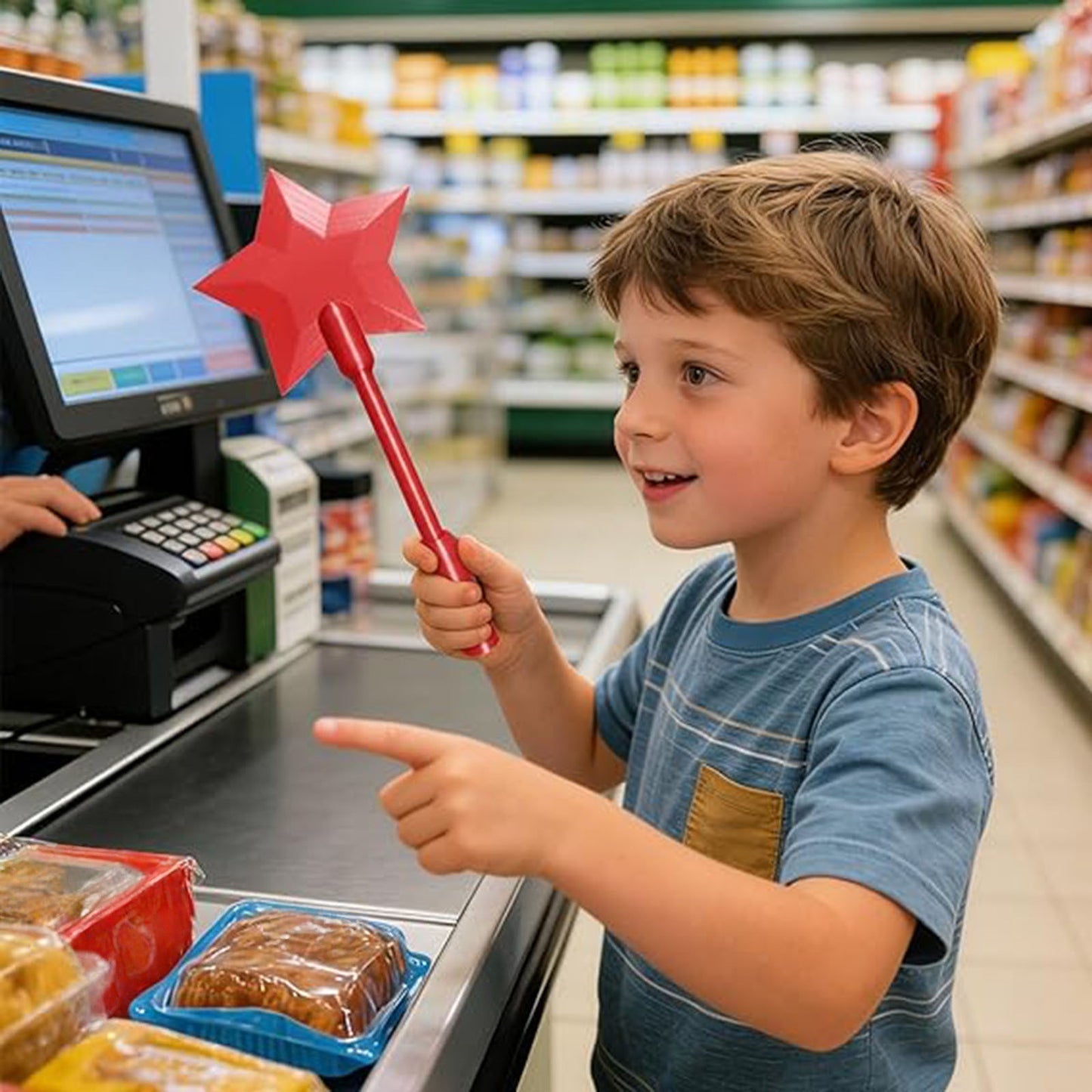 3D Printed Tap-to-Pay Magic Wand | Contactless Payment Wand