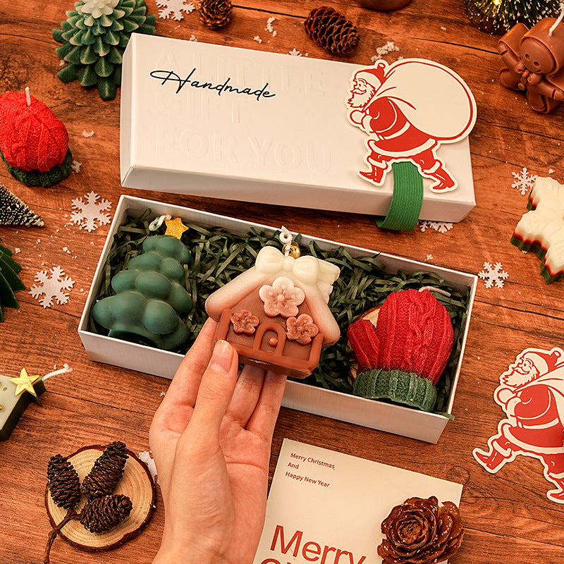 Christmas Handmade Candle Gift Box