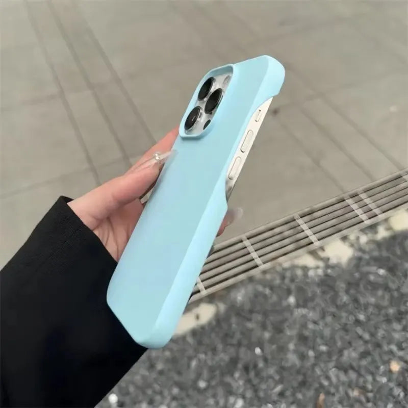 Frosted Silicone iPhone Case | Half-Pack Minimalist Design