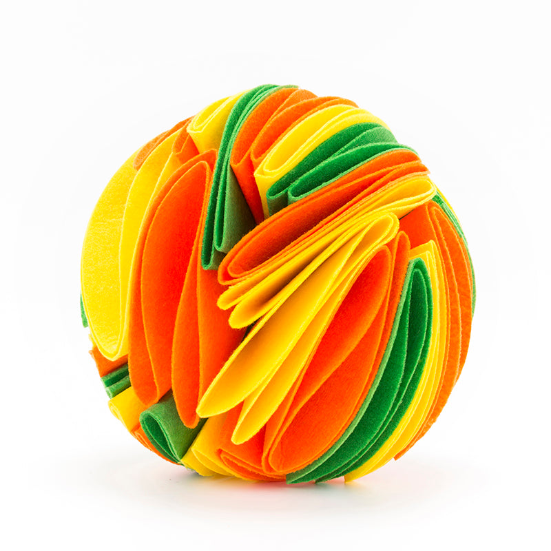 Foldable Dog Snuffle Ball | IQ Training & Nose Work Toy for Dogs