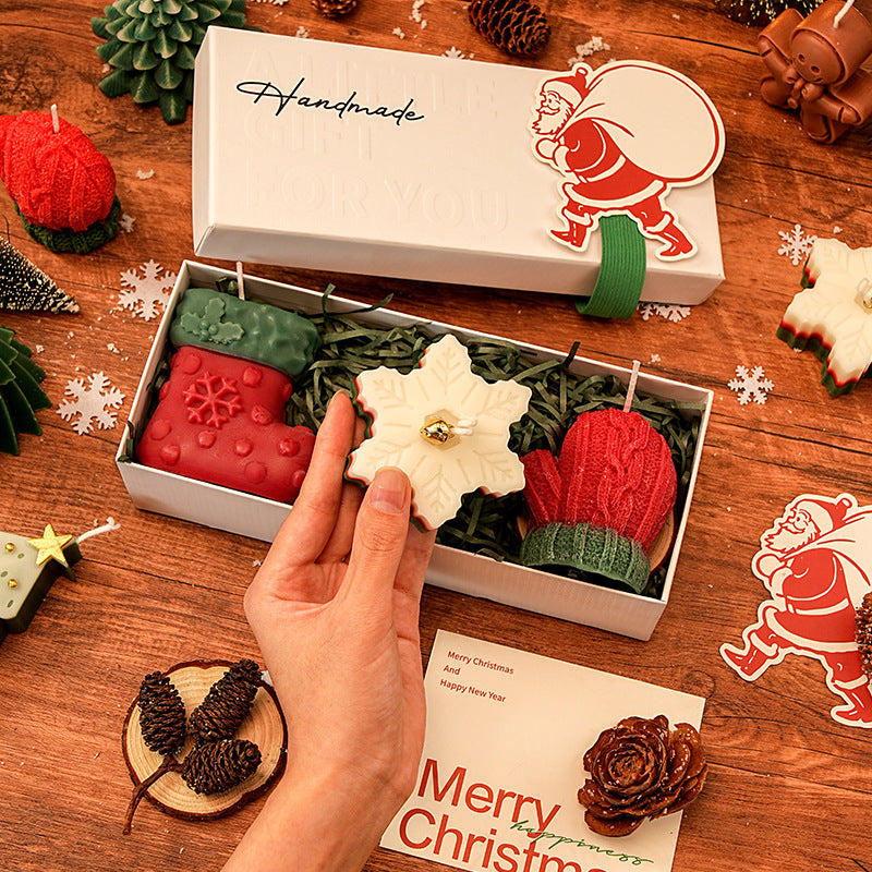 Christmas Handmade Candle Gift Box