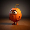 Tabletop Halloween Pumpkin Figurine