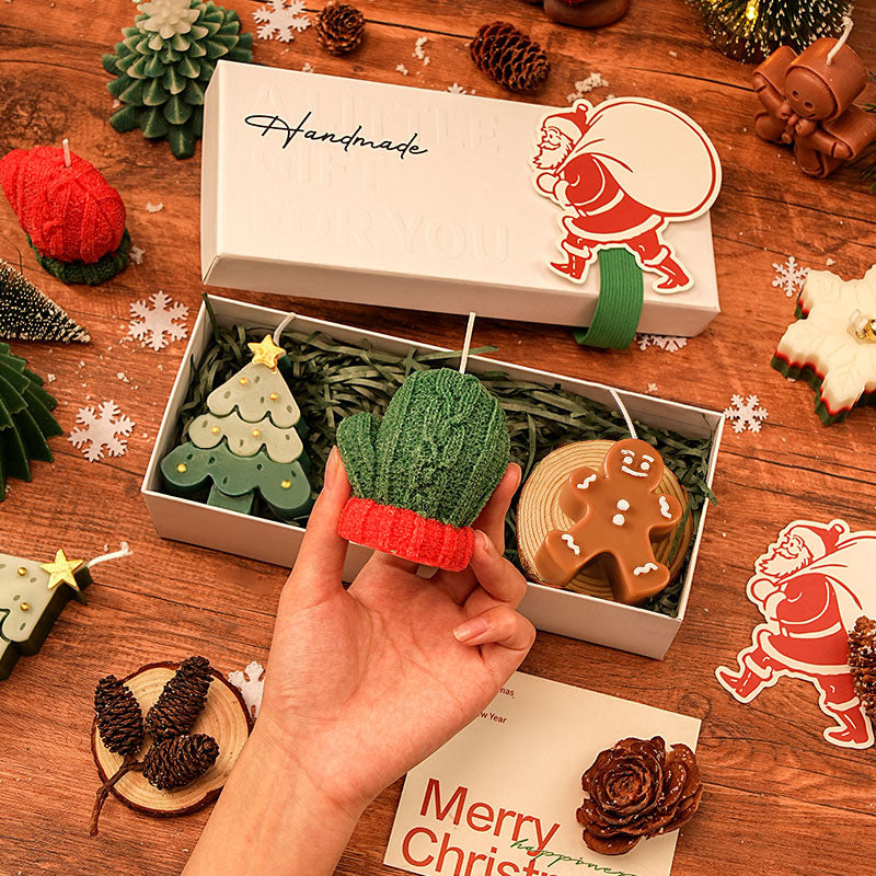 Christmas Handmade Candle Gift Box