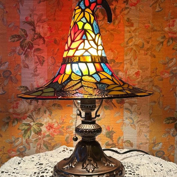 Halloween Witch Hat Lamp