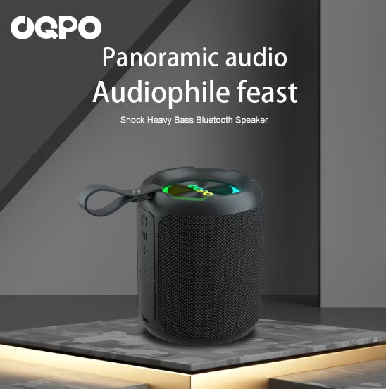 OQPO 40W Wireless Outdoor Bluetooth Speaker | IPX7 Waterproof, 360° Sound