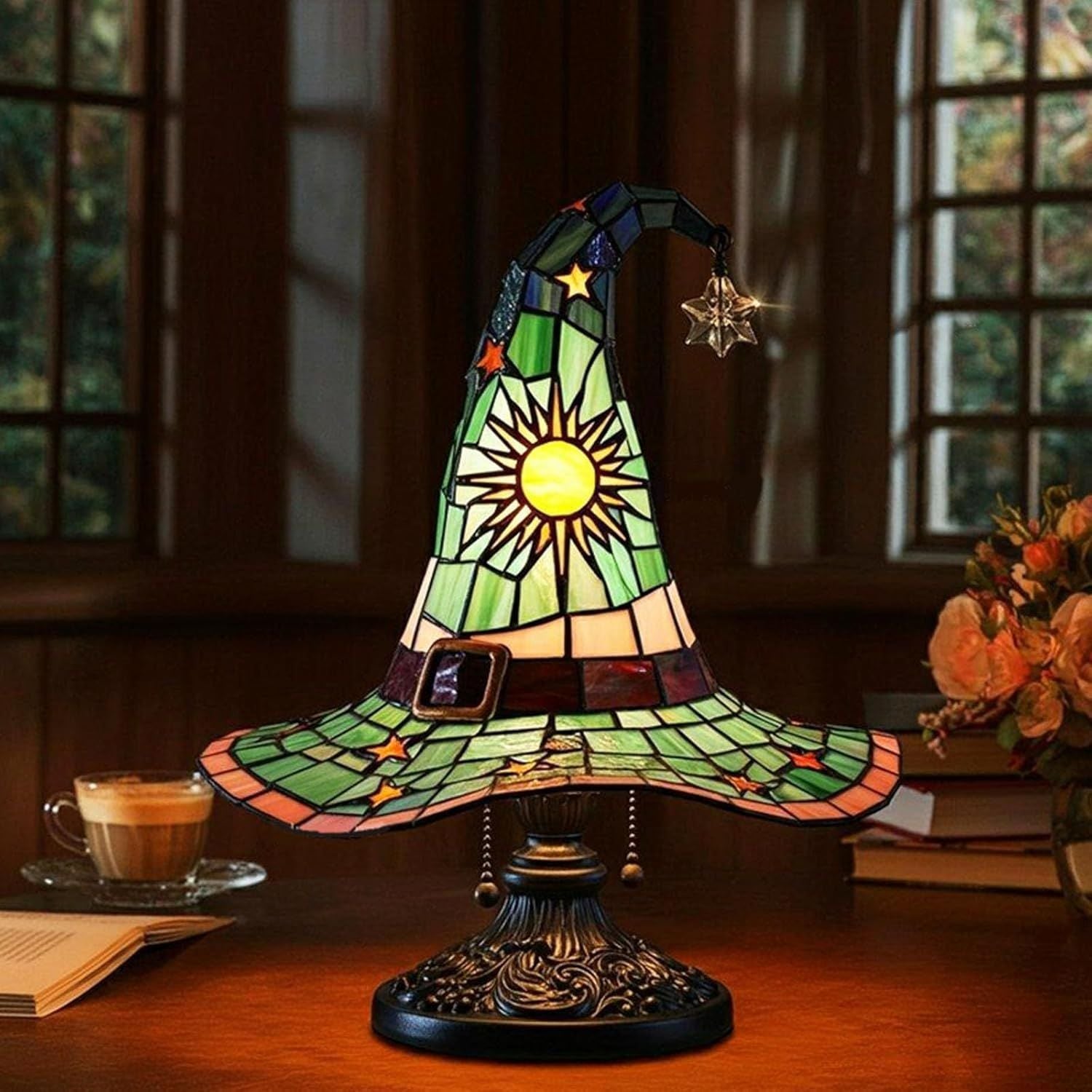 Halloween Witch Hat Lamp