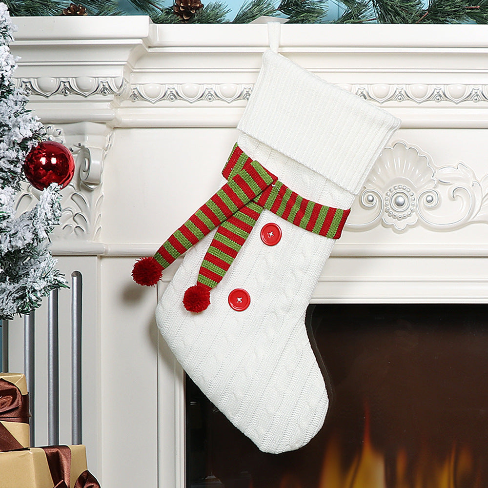 Christmas Scarf & Stocking Set