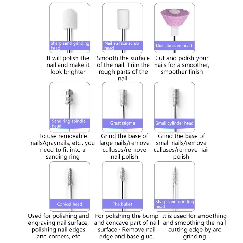Portable Professional Nail Drill