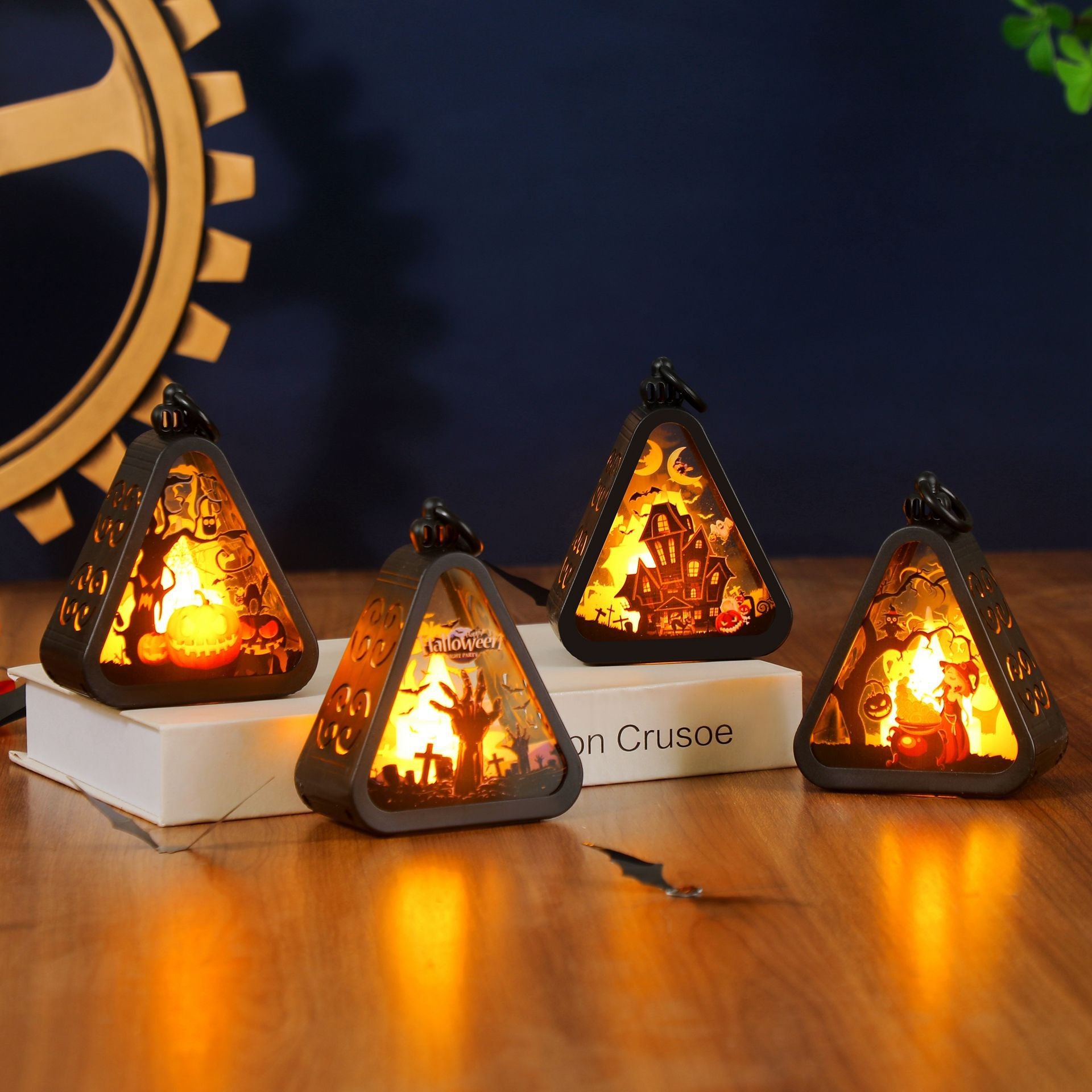 Halloween Handheld Lantern Ornament