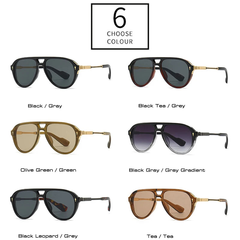 Retro Pilot Sunglasses
