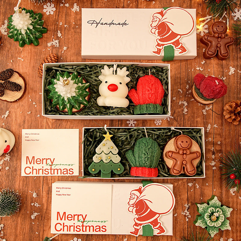 Christmas Handmade Candle Gift Box