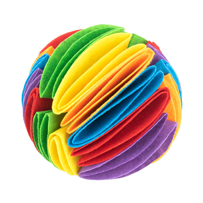 Foldable Dog Snuffle Ball | IQ Training & Nose Work Toy for Dogs