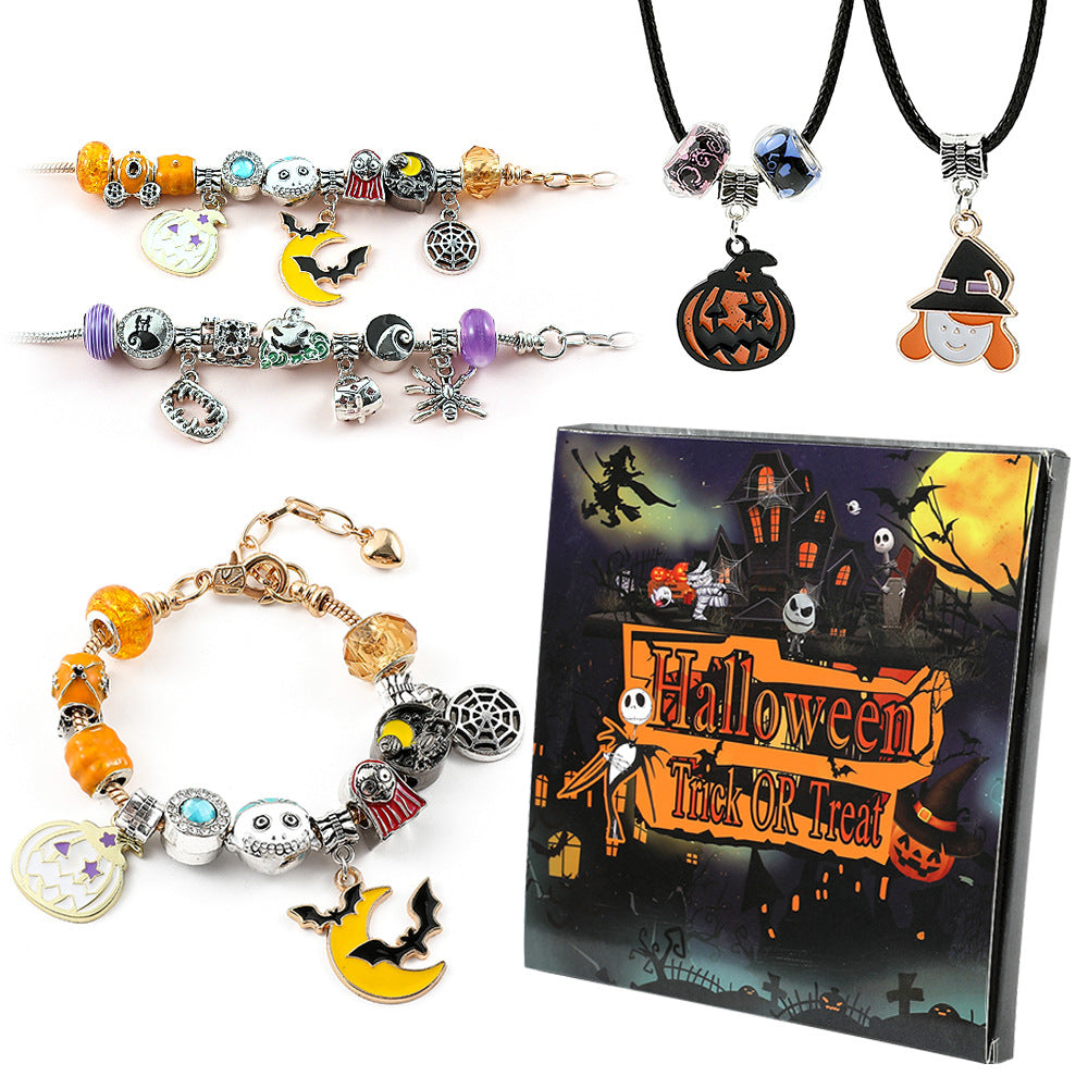 Halloween DIY Bracelet & Necklace Gift Set