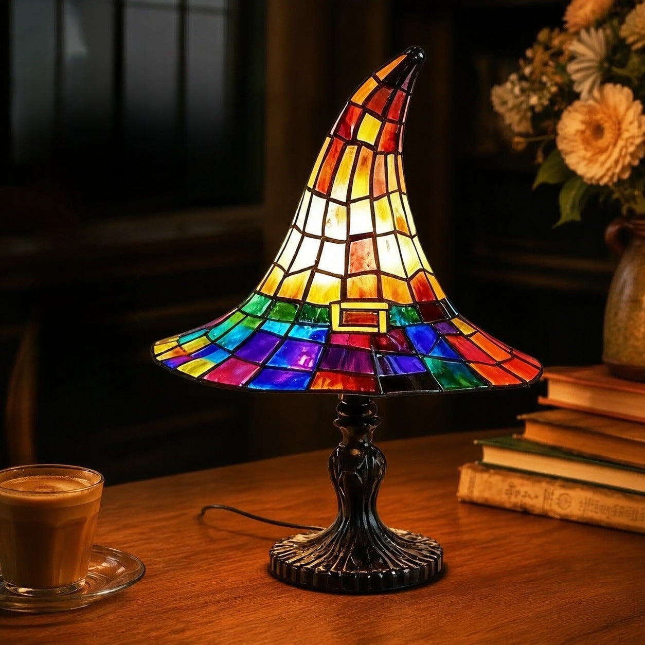 Halloween Witch Hat Lamp