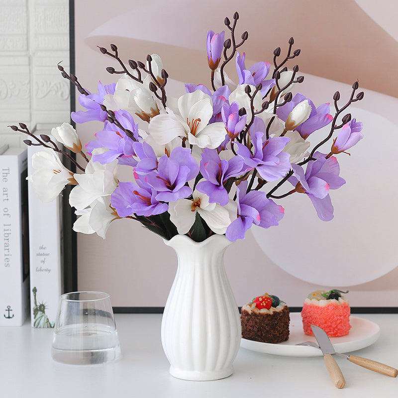 Decorative Faux Flowers for Dining Room and Bedroom