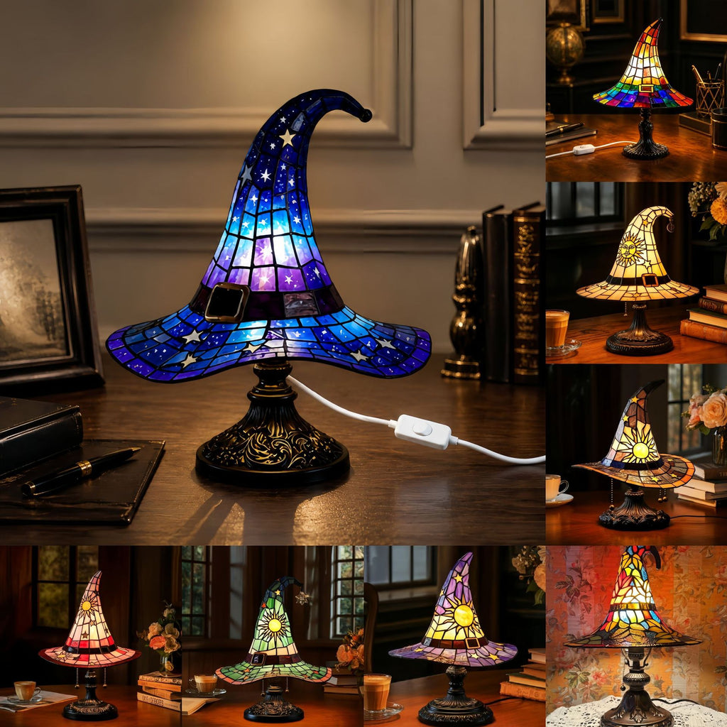 Halloween Witch Hat Lamp