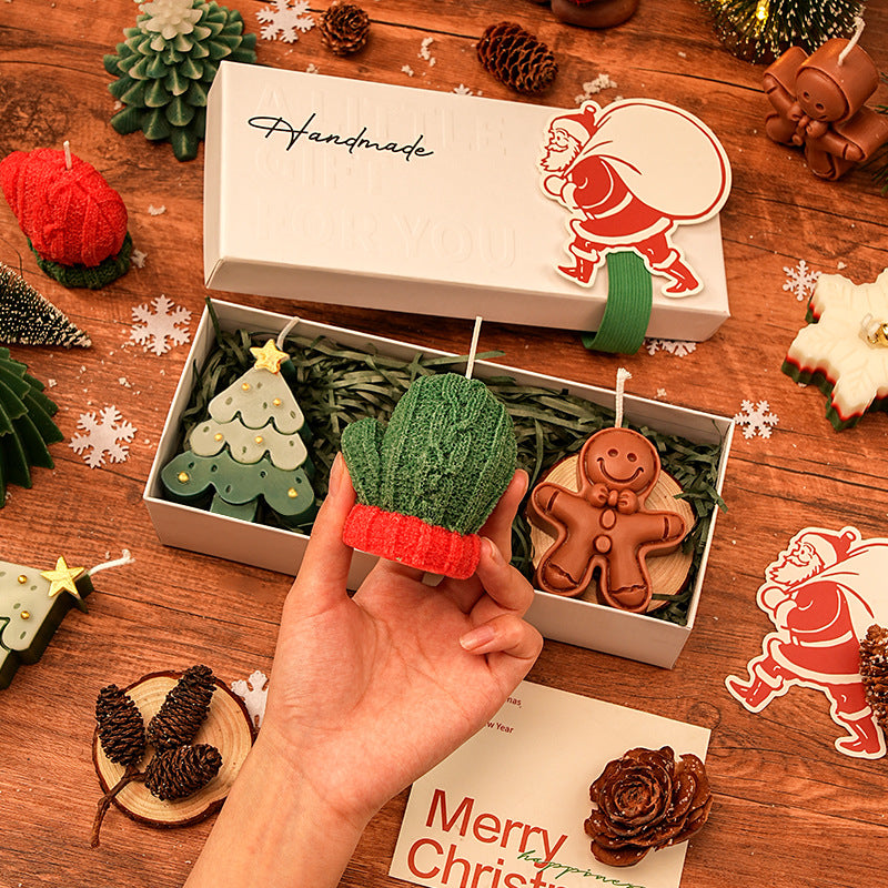 Christmas Handmade Candle Gift Box