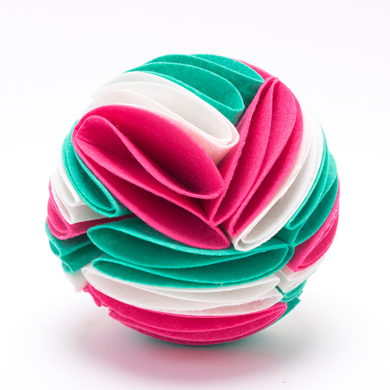 Foldable Dog Snuffle Ball | IQ Training & Nose Work Toy for Dogs