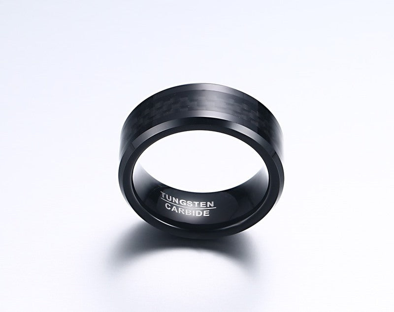 Tungsten Steel Ring | Polished Band for Men & Women
