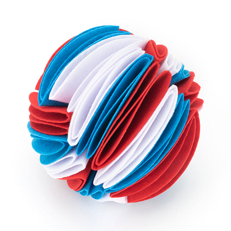 Foldable Dog Snuffle Ball | IQ Training & Nose Work Toy for Dogs