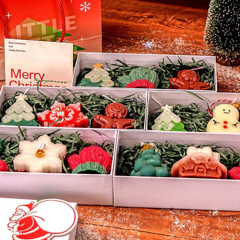 Christmas Handmade Candle Gift Box