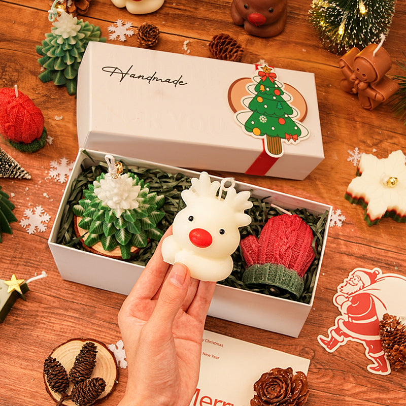 Christmas Handmade Candle Gift Box