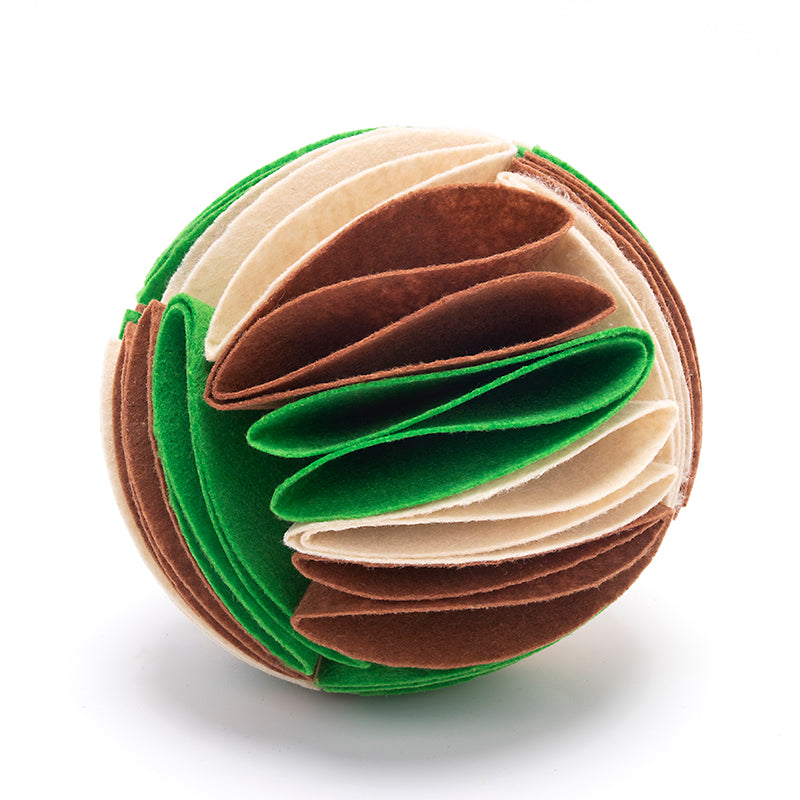 Foldable Dog Snuffle Ball | IQ Training & Nose Work Toy for Dogs