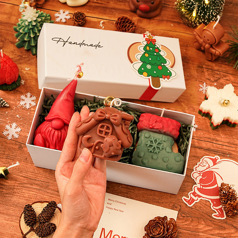 Christmas Handmade Candle Gift Box