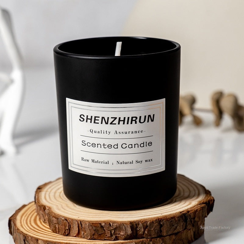 Mini Frosted Scented Candle