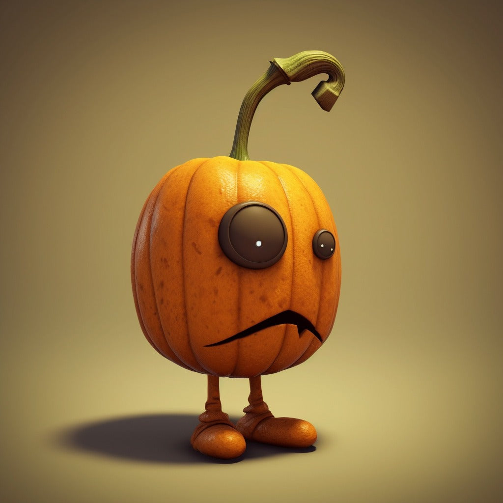 Tabletop Halloween Pumpkin Figurine