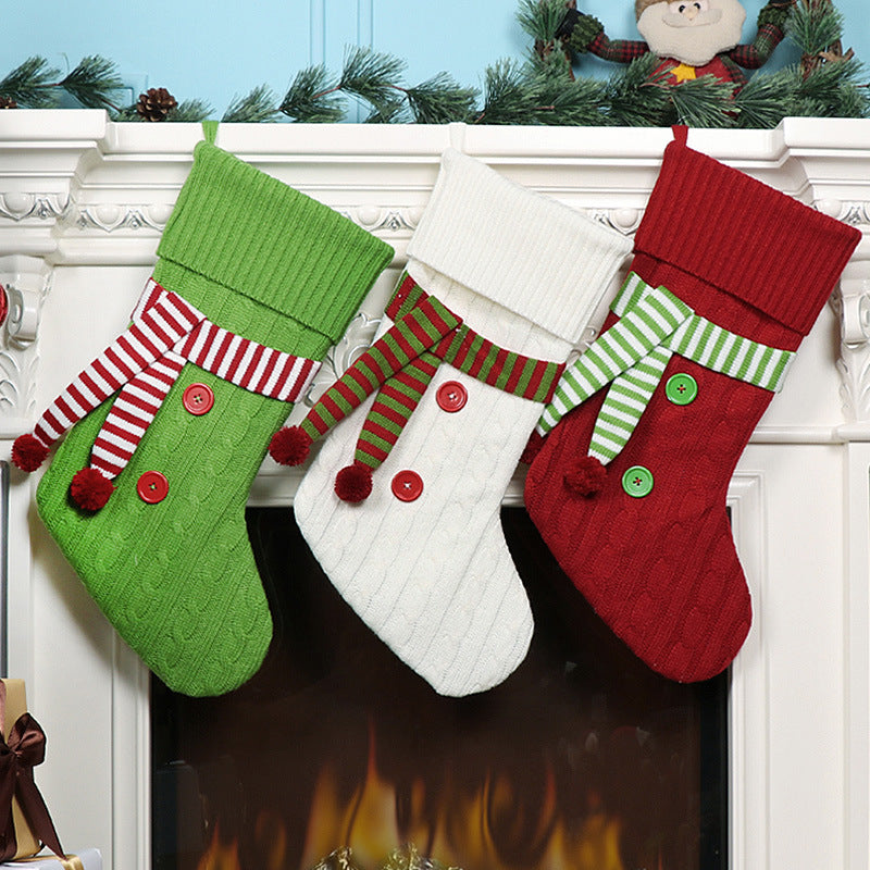 Christmas Scarf & Stocking Set