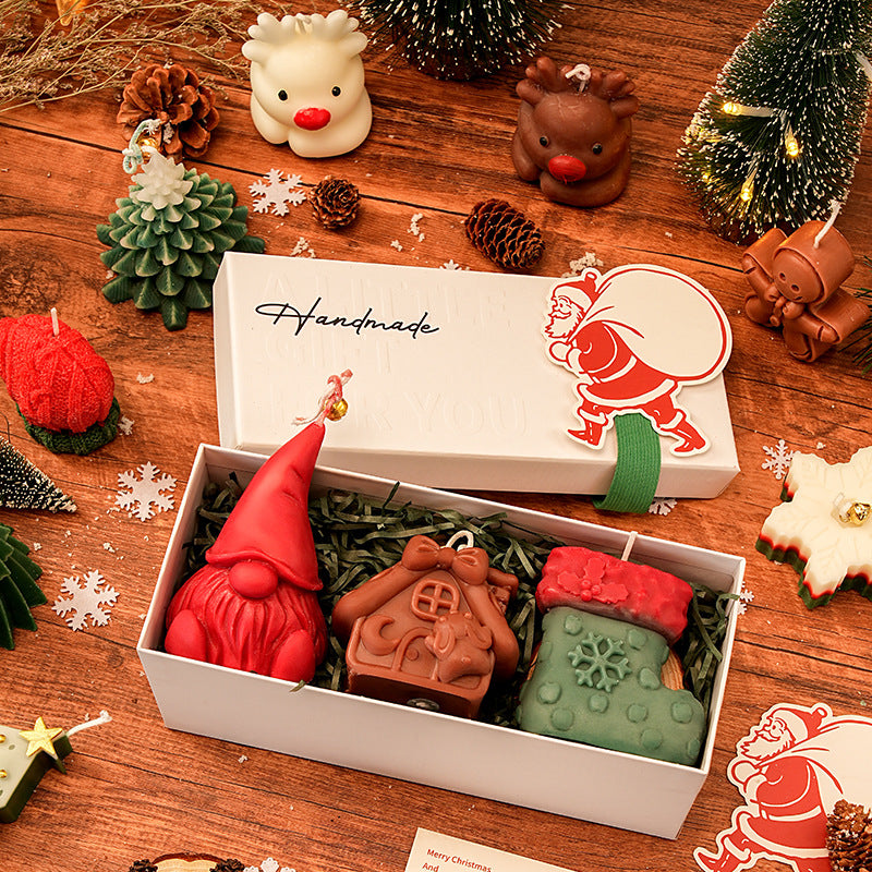 Christmas Handmade Candle Gift Box