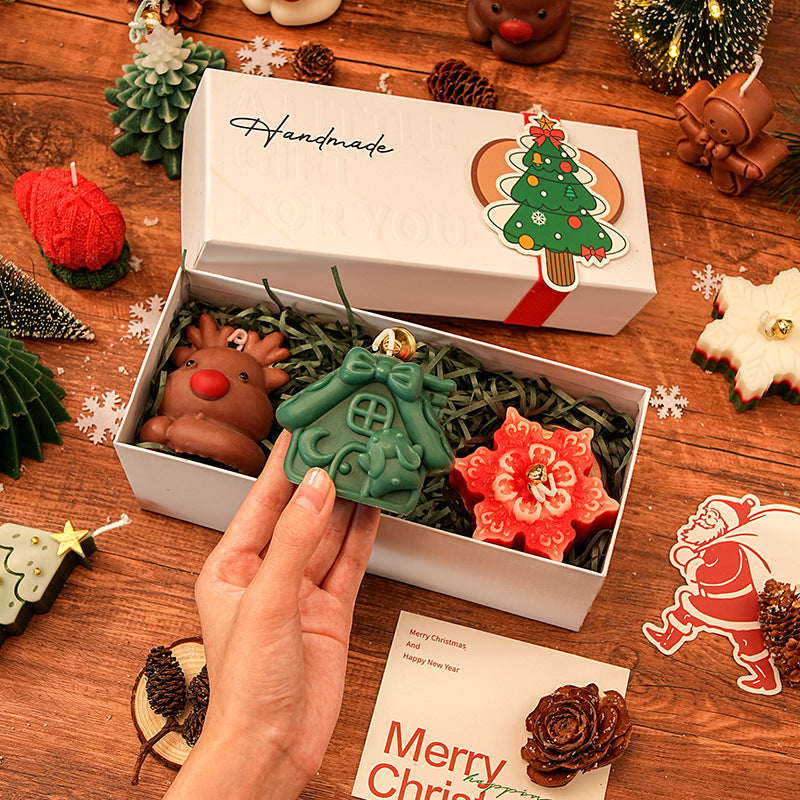 Christmas Handmade Candle Gift Box
