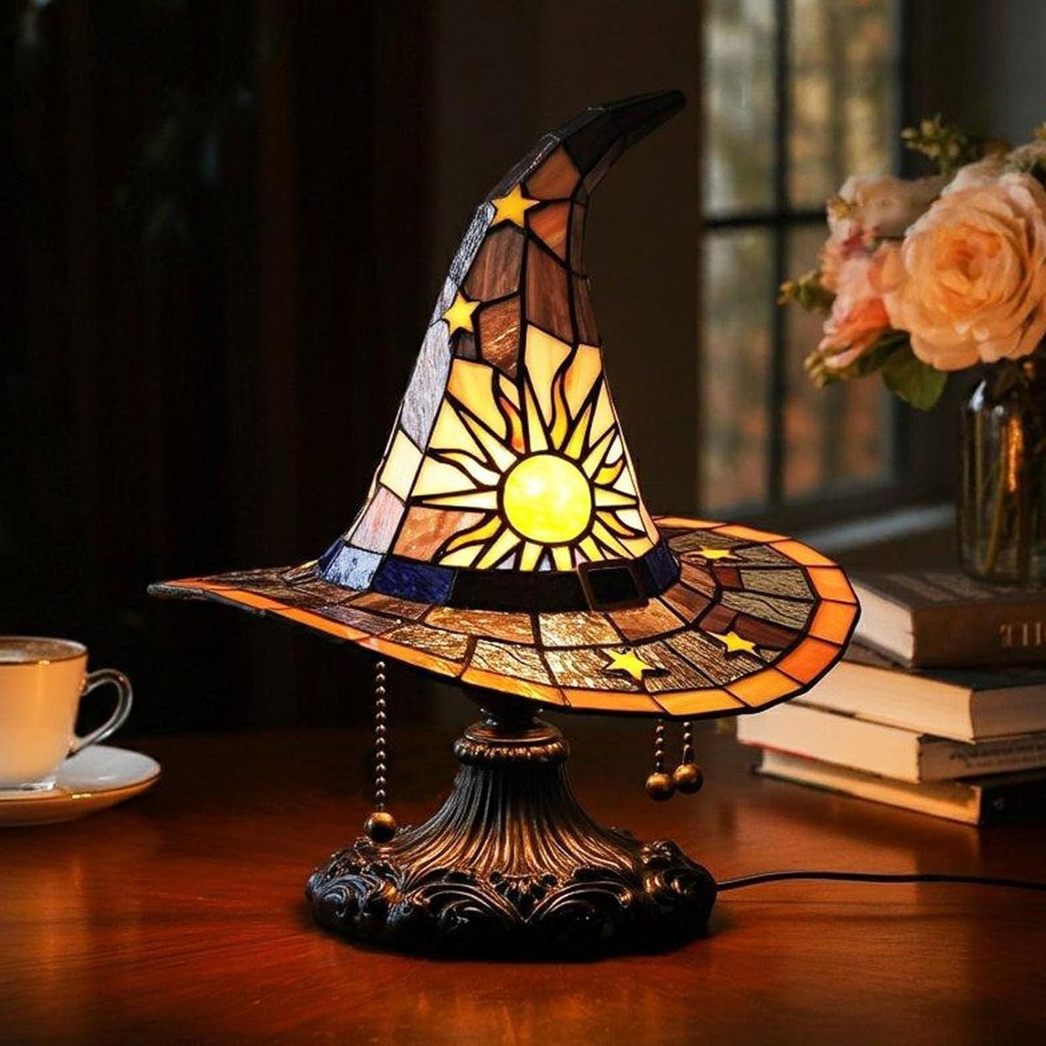 Halloween Witch Hat Lamp