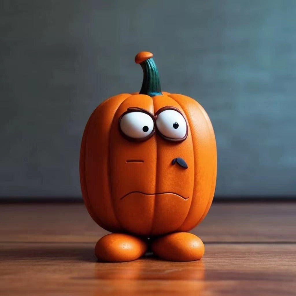 Tabletop Halloween Pumpkin Figurine