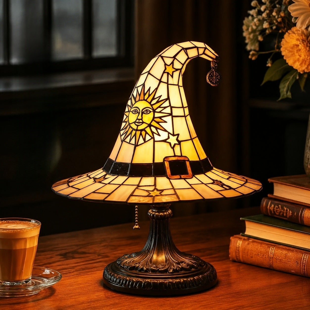 Halloween Witch Hat Lamp