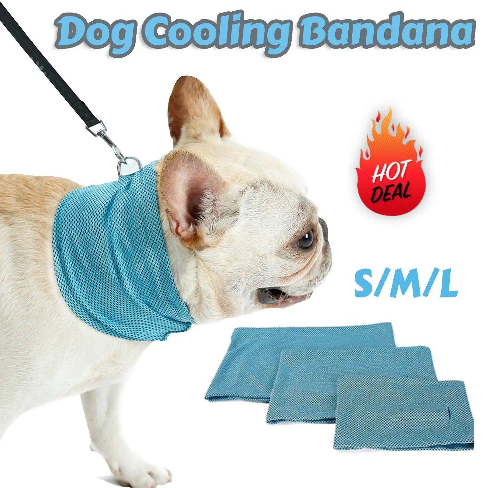 Dog Cooling Bandana & Collar