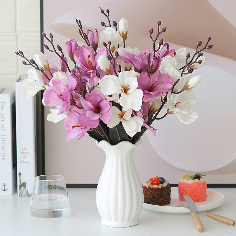 Decorative Faux Flowers for Dining Room and Bedroom