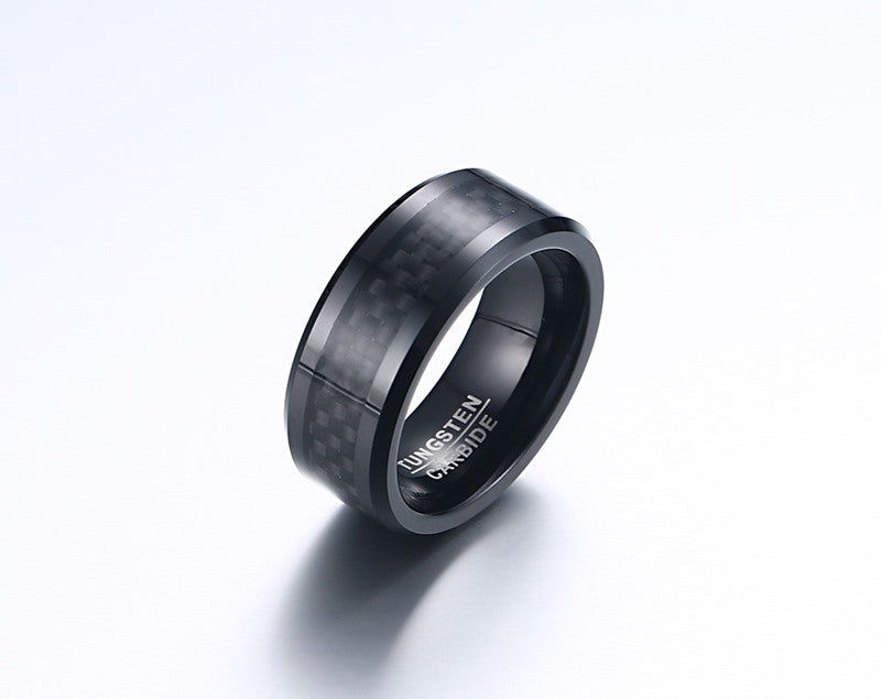 Tungsten Steel Ring | Polished Band for Men & Women