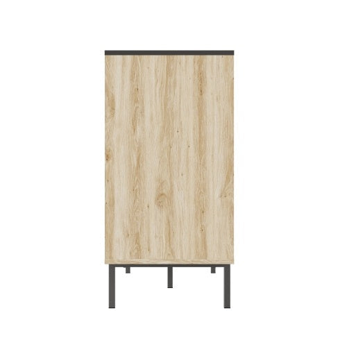6-Drawer Bedroom Dresser | Modern Two-Tone Storage Cabinet