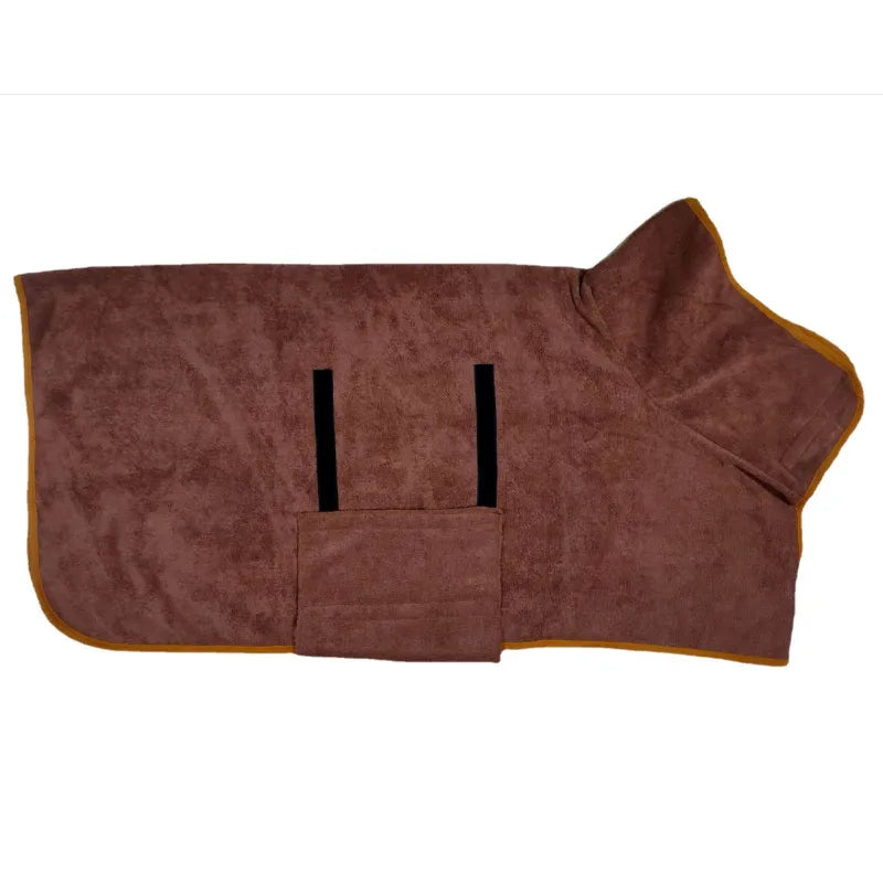 Pet Bathrobe & Fast-Drying Towel | Microfiber Dog Bath Robe