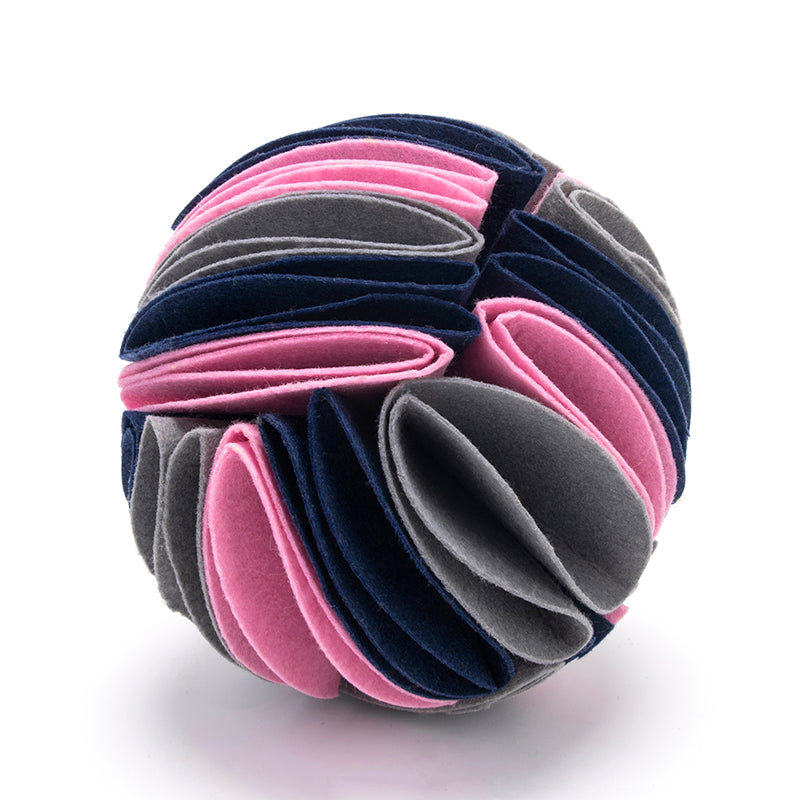 Foldable Dog Snuffle Ball | IQ Training & Nose Work Toy for Dogs