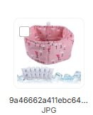Dog Cooling Bandana Collar with Ice Packs - Pink Flamingo